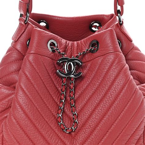 chanel deerskin drawstring bag|Chanel Bucket Bags .